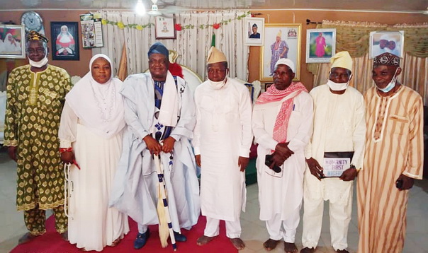 Courtesy Visit to Oba Qamarudeen Adeyemi Alawode Orooruwo IV. Osogbo Dil’a, State of Osun