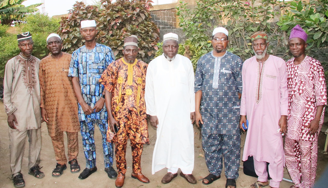 Courtesy Visit to the Former Sadr. Engr AbdulWaheed Adeoye