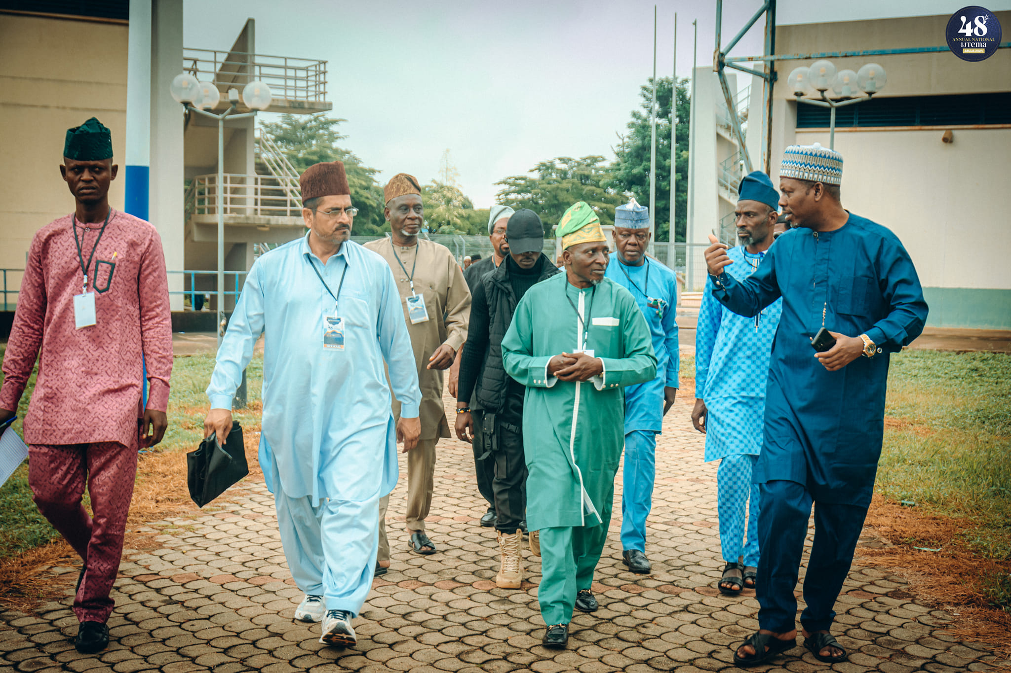 Sadr Majlis Ansarullah Inspects M.K.O. Abiola Stadium Ahead of 48th Annual Ijtema