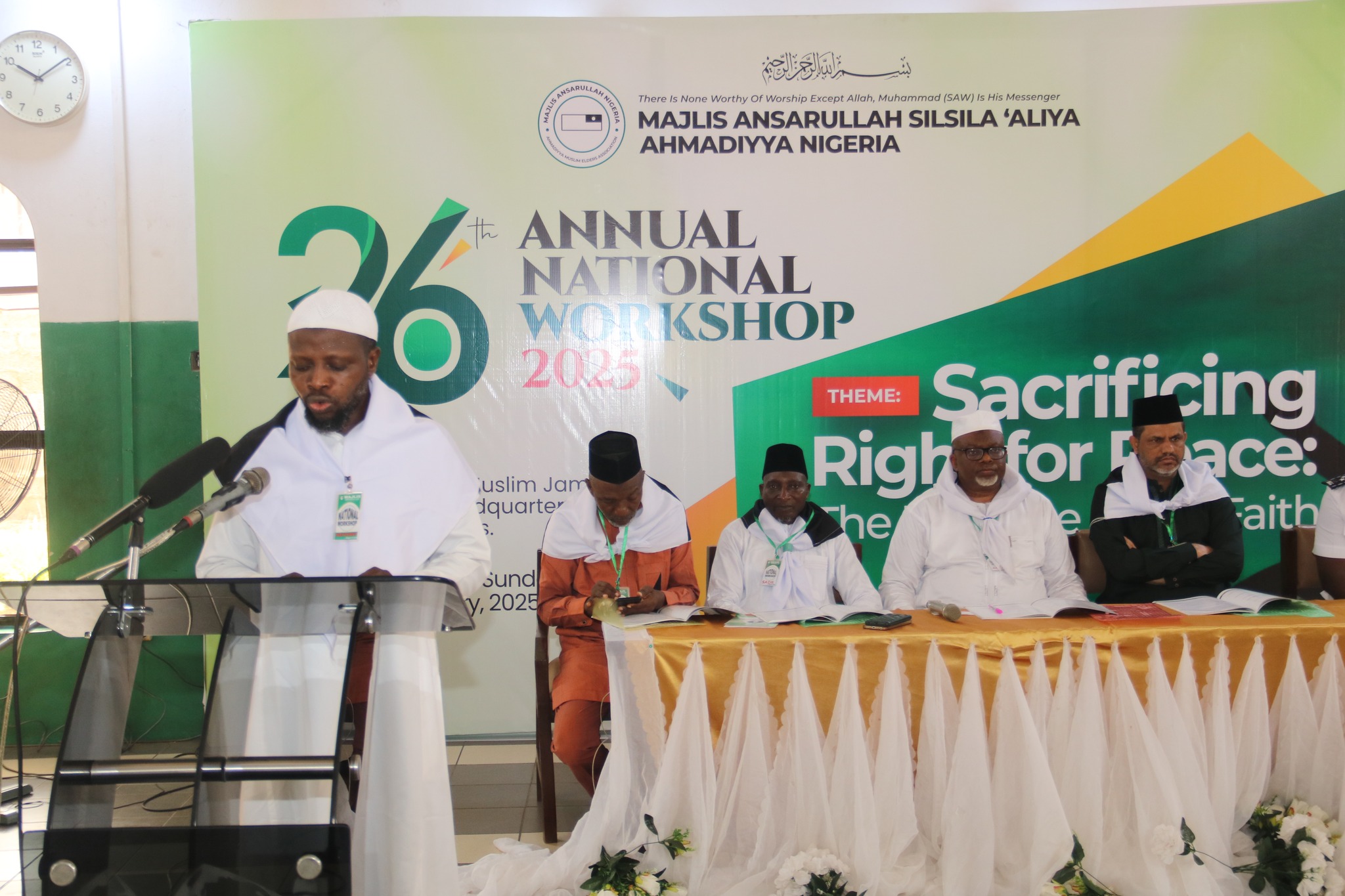 Second Session: Chaired by Alhaji (Barr.) Alatoye Folorunso AbdulAzeez, Amir, AMJN