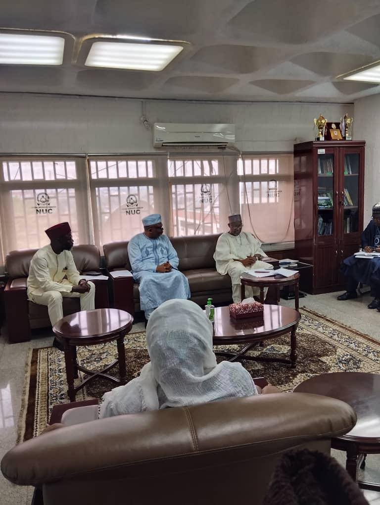 The Board and Management of Minaret International University Foundation Celebrates Minaret University Approval with Courtesy Visit to the National University Commission