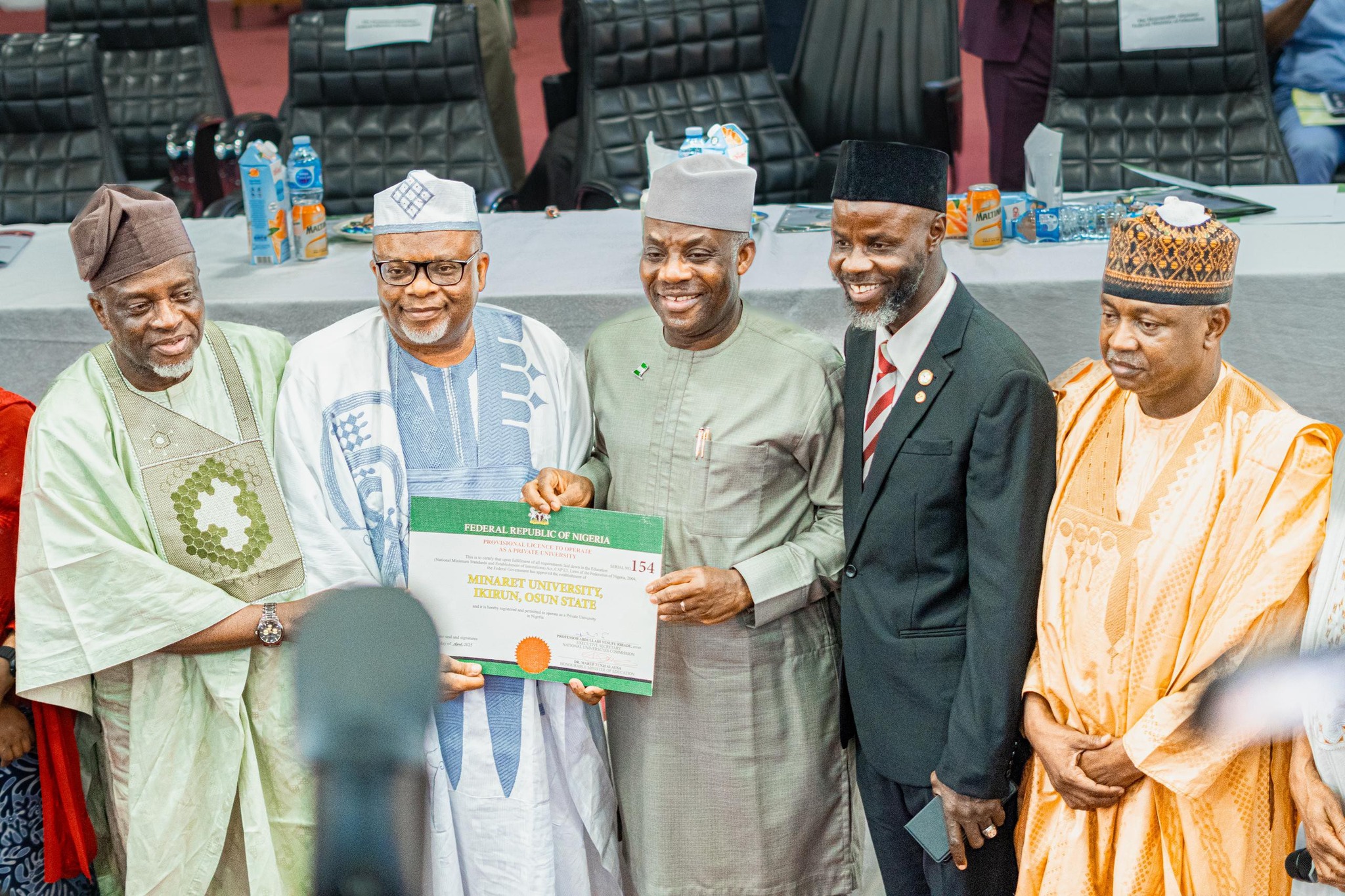 Minaret University Secures Official Recognition as NUC Grants Operational License
