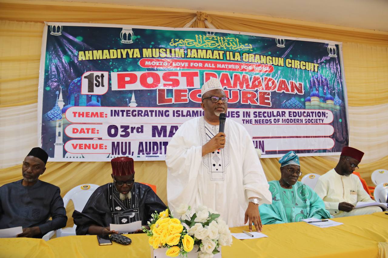 Amir Sahib Presides Over Inaugural Post-Ramadan Lecture in Ila Orangun Circuit