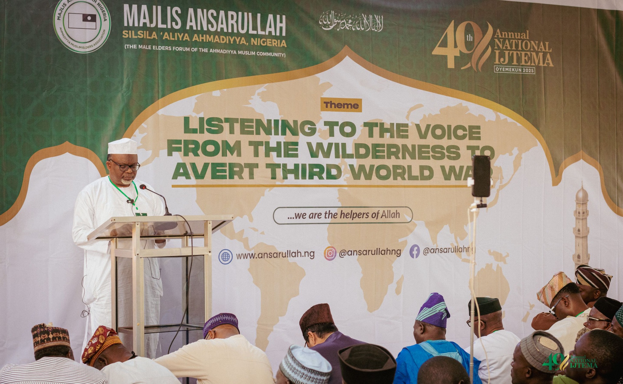 A Moment of Prayer and Reflection at MAAN 49th Ijtema